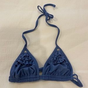 Blue Bikini Top